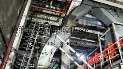 新型防堵抑塵曲線落煤管